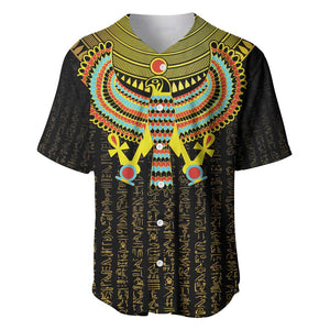 Ancient Egyptian Baseball Jersey Symbol of Horus The Falcon God