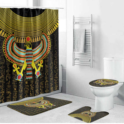 Ancient Egyptian Bathroom Set Symbol of Horus The Falcon God