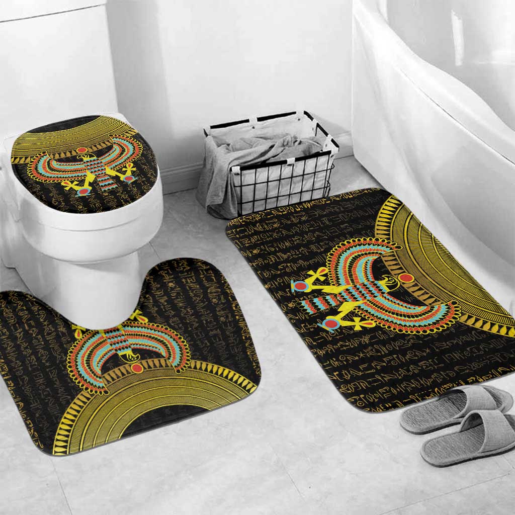 Ancient Egyptian Bathroom Set Symbol of Horus The Falcon God