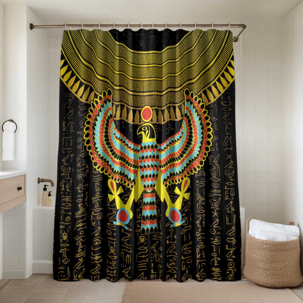 Ancient Egyptian Bathroom Set Symbol of Horus The Falcon God