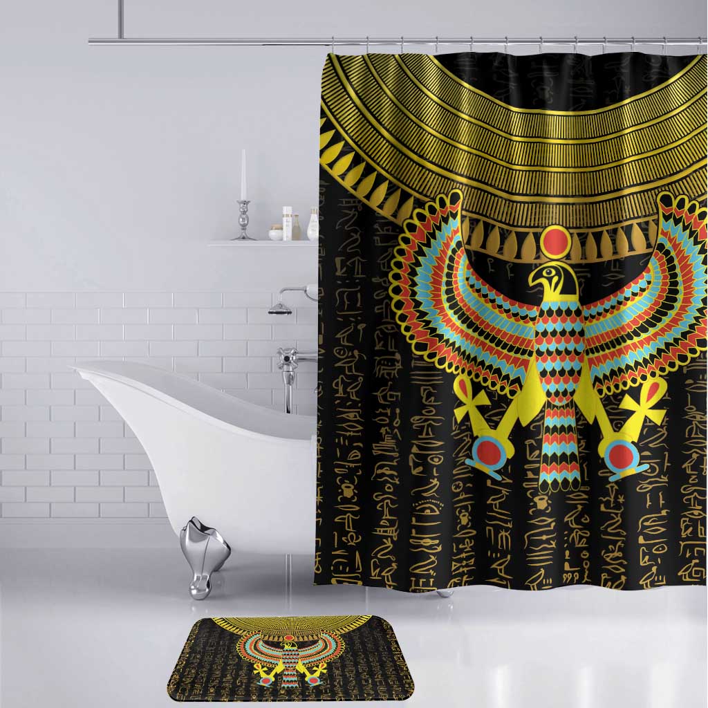 Ancient Egyptian Bathroom Set Symbol of Horus The Falcon God