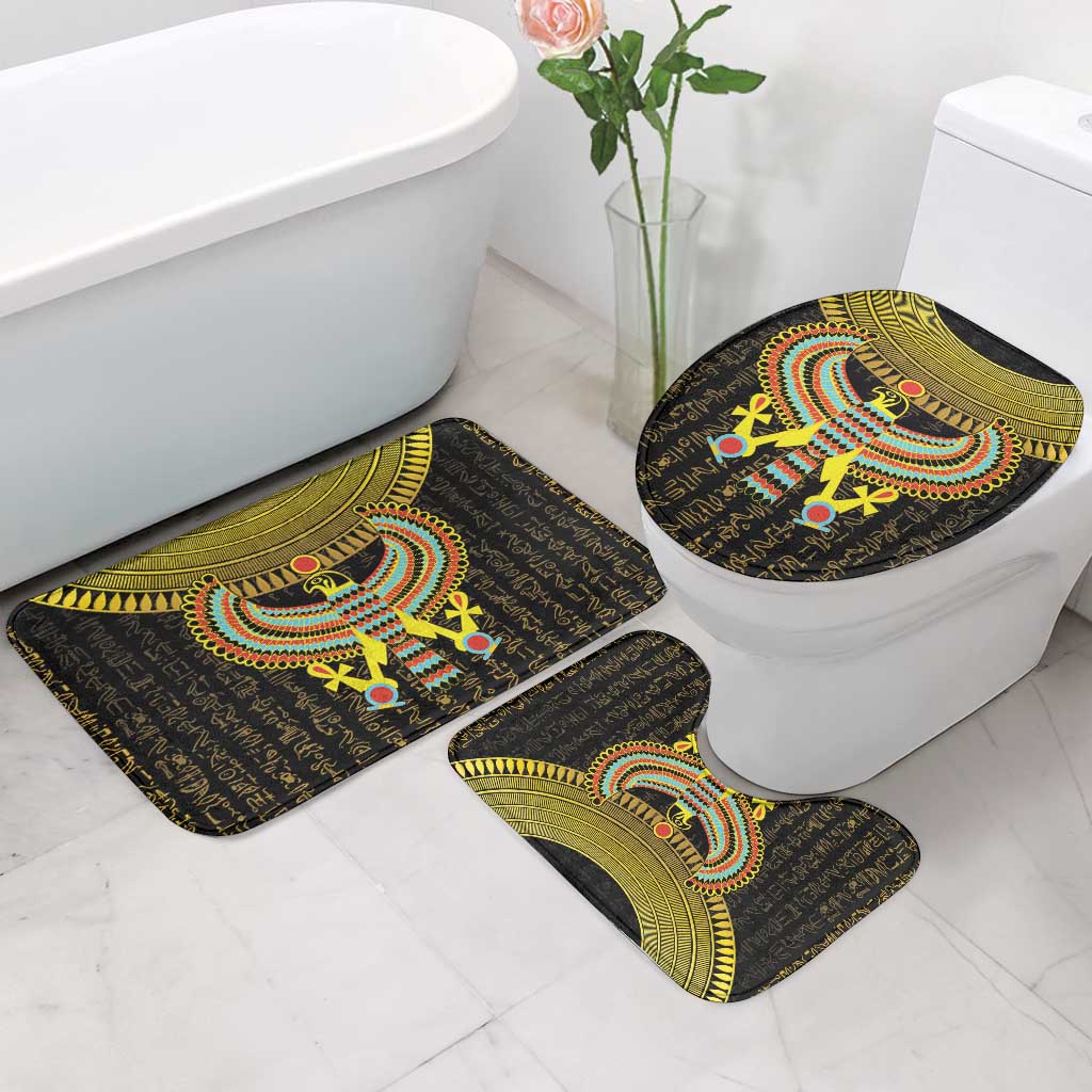 Ancient Egyptian Bathroom Set Symbol of Horus The Falcon God