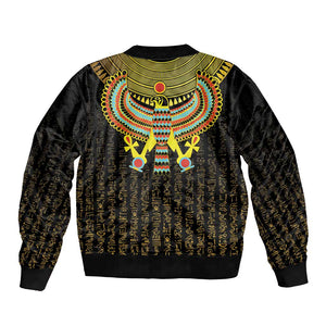 Ancient Egyptian Bomber Jacket Symbol of Horus The Falcon God