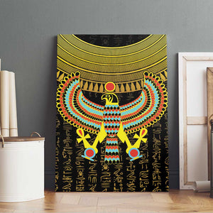 Ancient Egyptian Canvas Wall Art Symbol of Horus The Falcon God