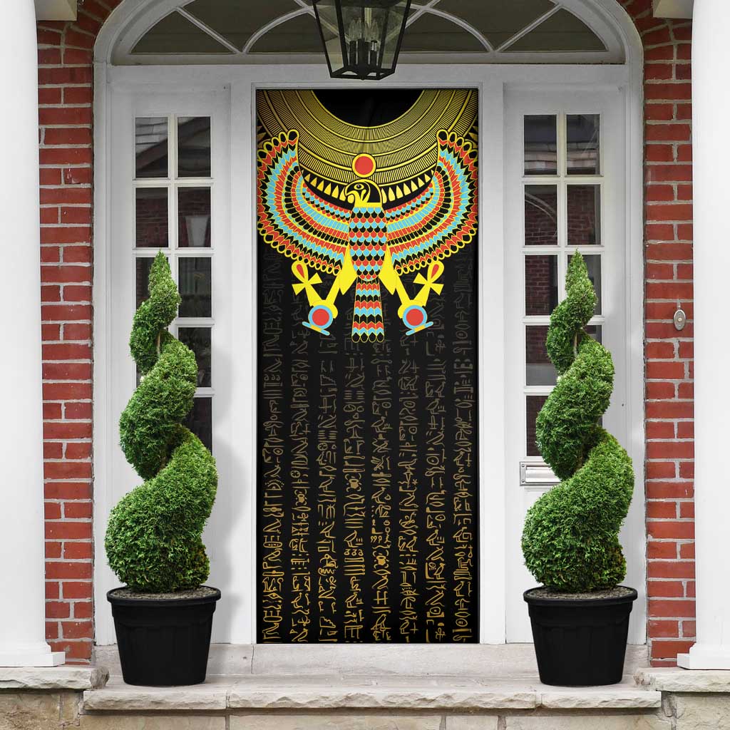 Ancient Egyptian Door Cover Symbol of Horus The Falcon God