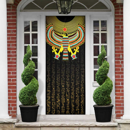 Ancient Egyptian Door Cover Symbol of Horus The Falcon God