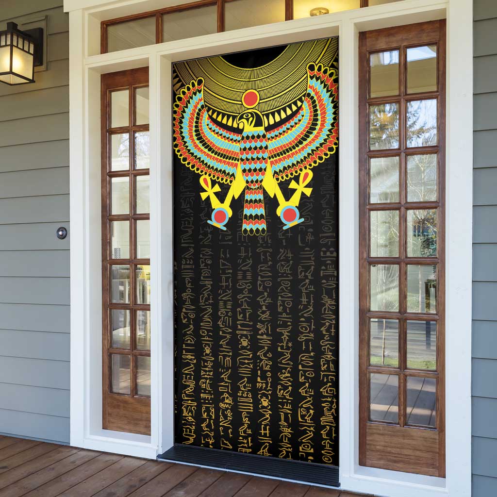 Ancient Egyptian Door Cover Symbol of Horus The Falcon God