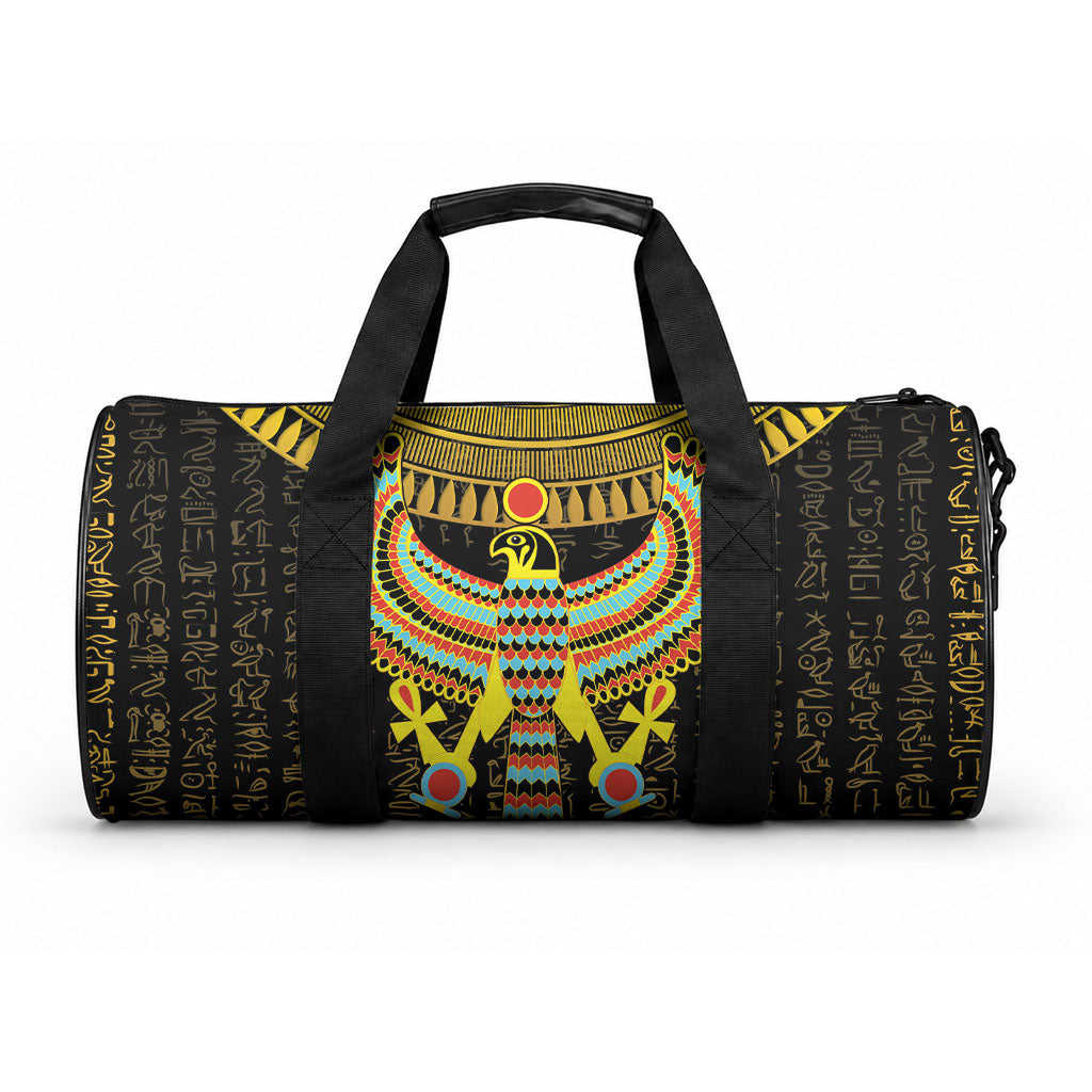 Ancient Egyptian Duffle Bag Symbol of Horus The Falcon God