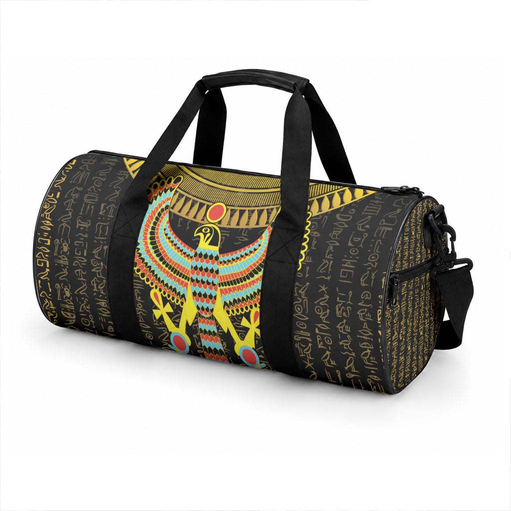 Ancient Egyptian Duffle Bag Symbol of Horus The Falcon God