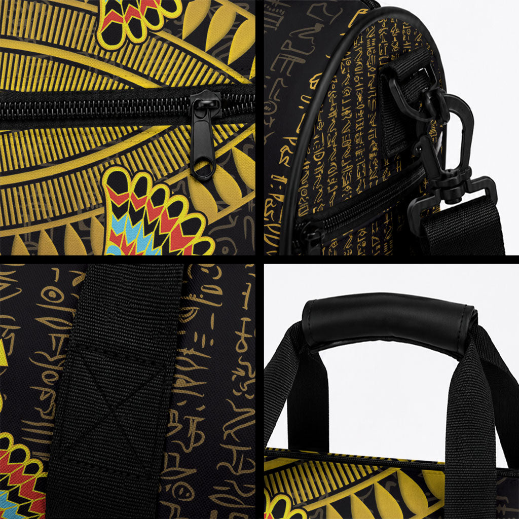 Ancient Egyptian Duffle Bag Symbol of Horus The Falcon God