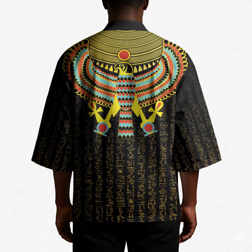 Ancient Egyptian Kimono Symbol of Horus The Falcon God