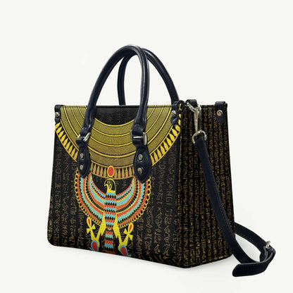 Ancient Egyptian Leather Bag Symbol of Horus The Falcon God