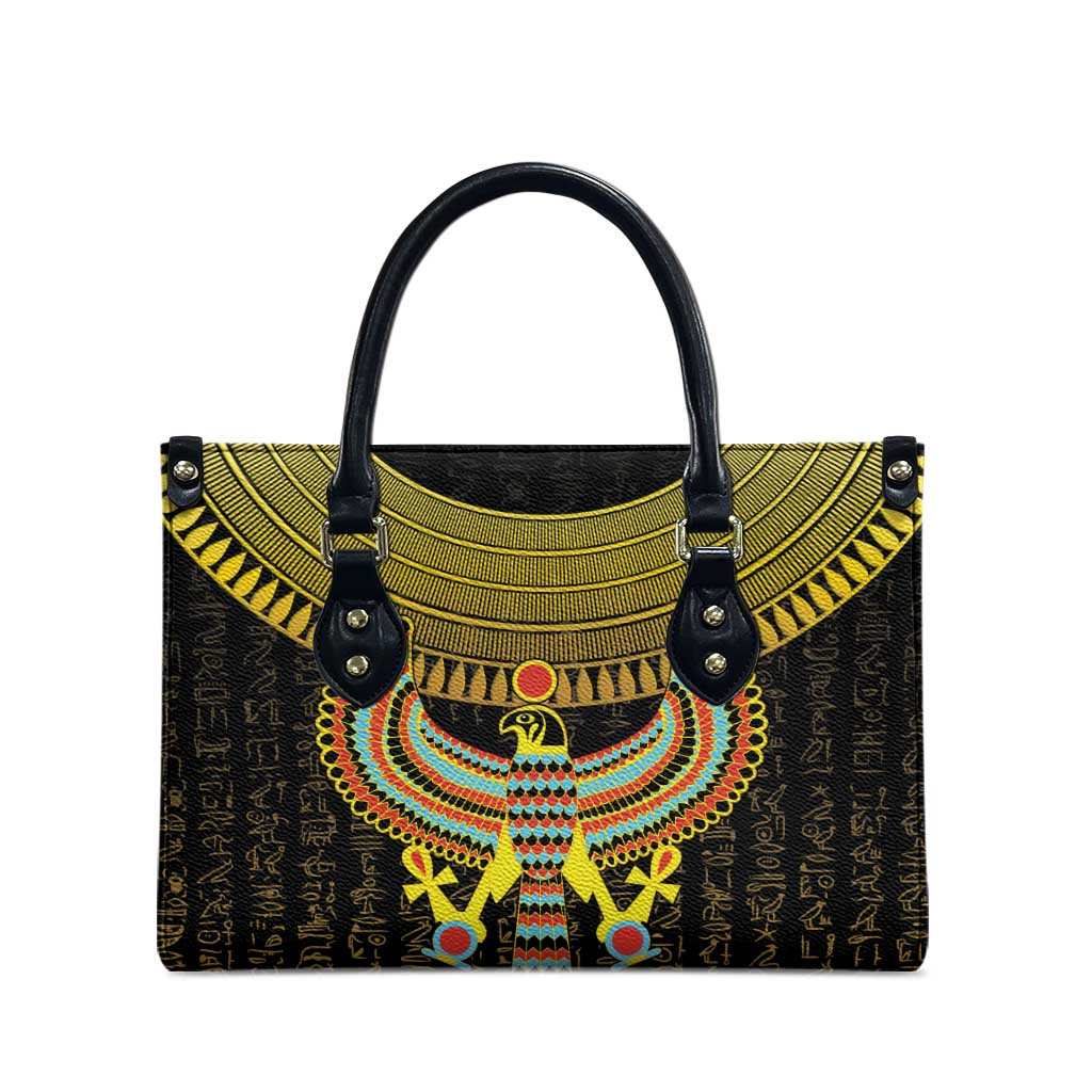 Ancient Egyptian Leather Bag Symbol of Horus The Falcon God