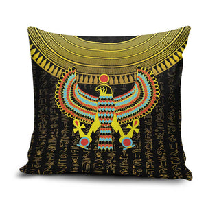 Ancient Egyptian Pillow Cover Symbol of Horus The Falcon God