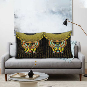 Ancient Egyptian Pillow Cover Symbol of Horus The Falcon God