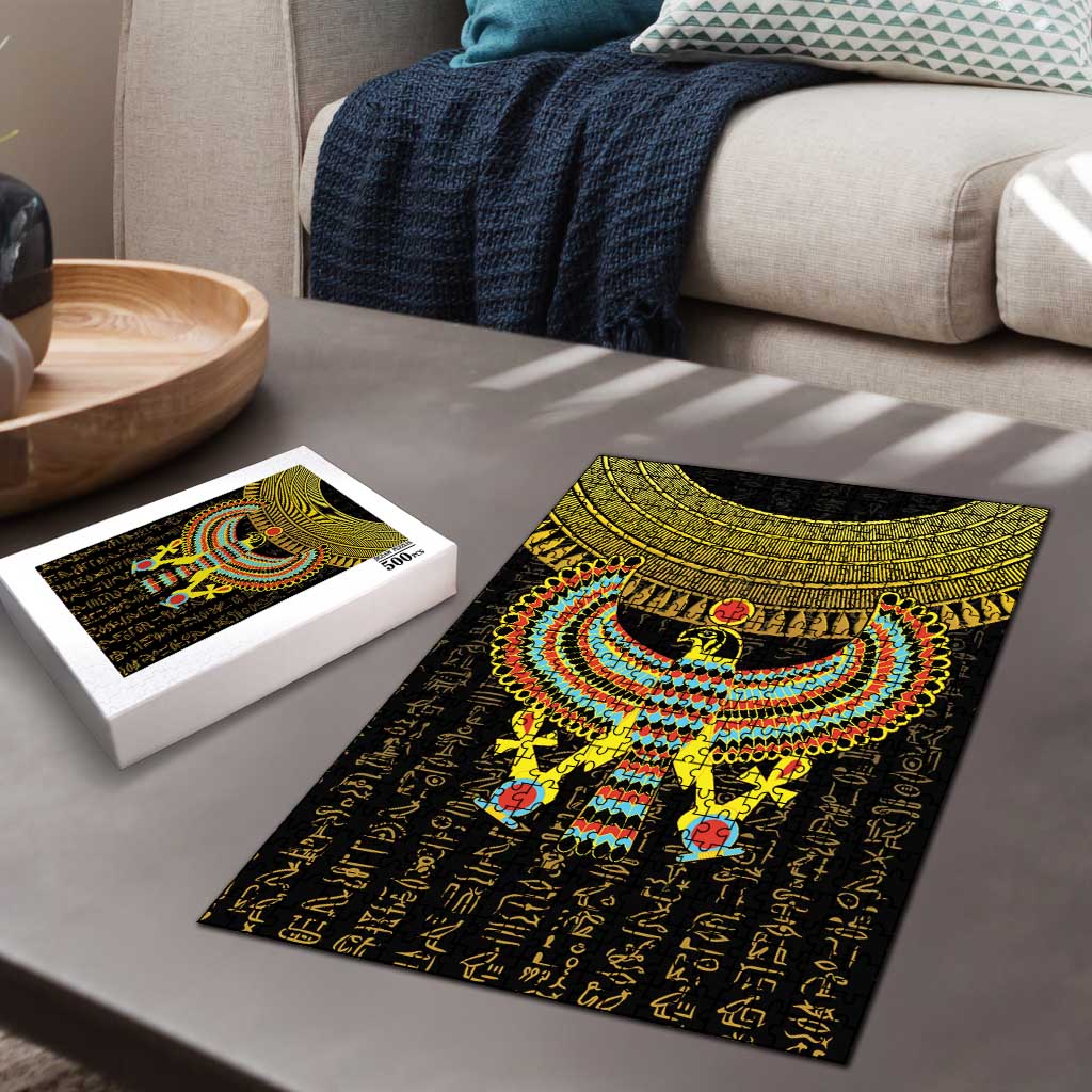 Ancient Egyptian Puzzle Symbol of Horus The Falcon God
