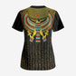 Ancient Egyptian Scrub Top Symbol of Horus The Falcon God