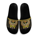 Ancient Egyptian Slide Sandals Symbol of Horus The Falcon God