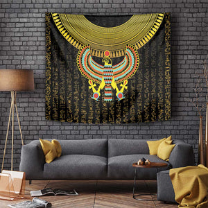 Ancient Egyptian Tapestry Symbol of Horus The Falcon God