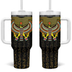 Ancient Egyptian Tumbler With Handle Symbol of Horus The Falcon God