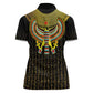 Ancient Egyptian Women Polo Shirt Symbol of Horus The Falcon God