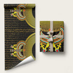 Ancient Egyptian Wrapping Paper Symbol of Horus The Falcon God - African Pride