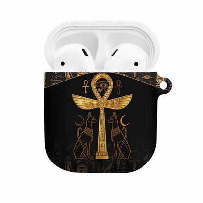 Ankh with Eye of Horus AirPods Case Ancient Egypt Culture
