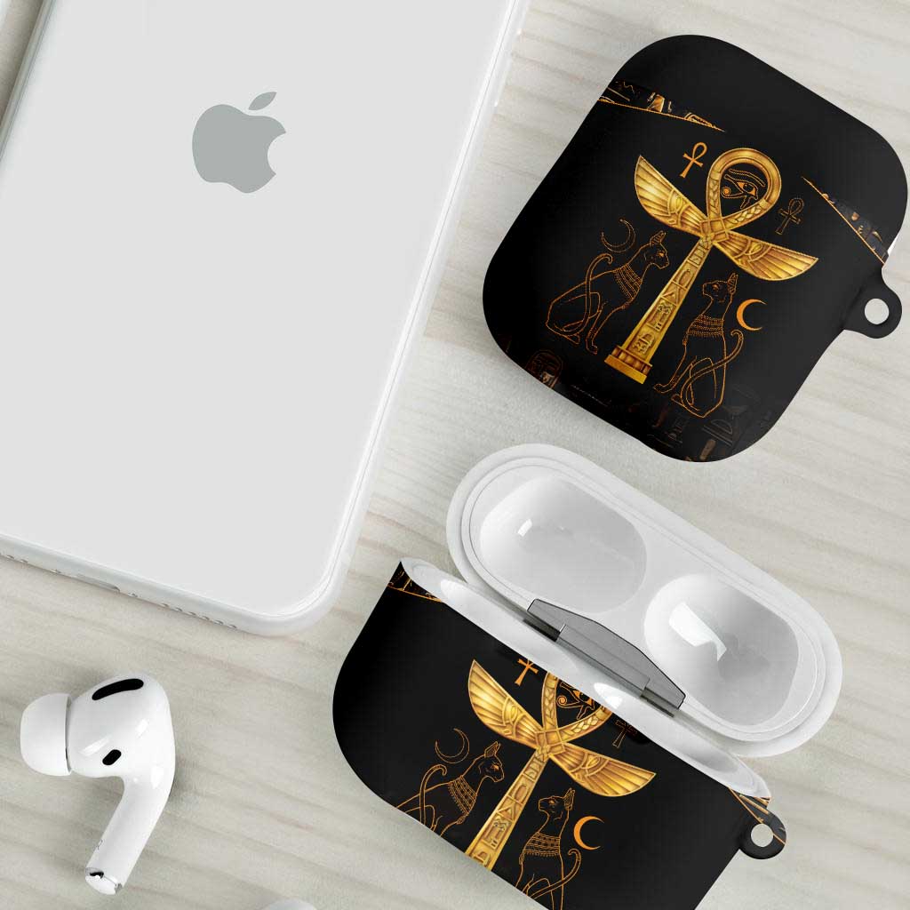 Ankh with Eye of Horus AirPods Case Ancient Egypt Culture