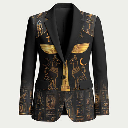 Ankh with Eye of Horus Blazer Ancient Egypt Culture
