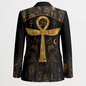 Ankh with Eye of Horus Blazer Ancient Egypt Culture