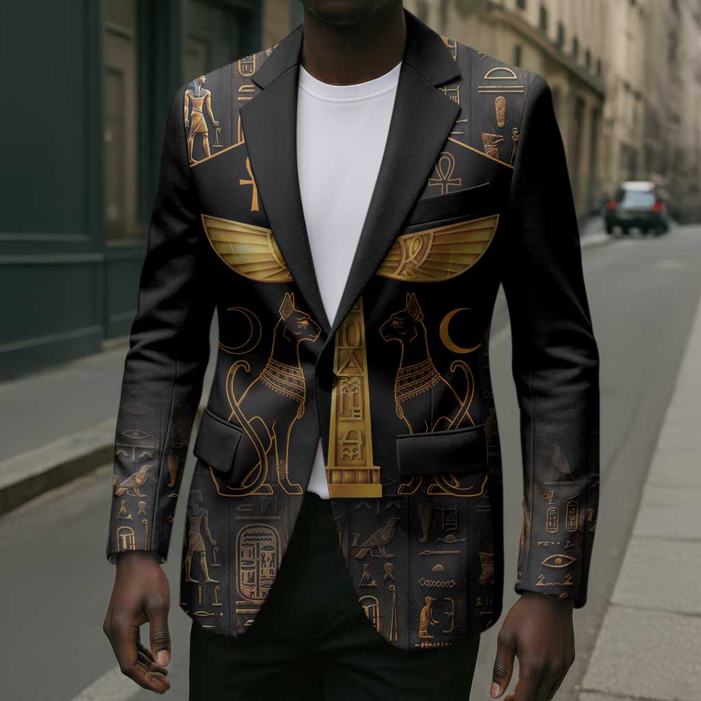 Ankh with Eye of Horus Blazer Ancient Egypt Culture