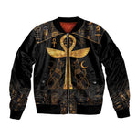 Ankh with Eye of Horus Bomber Jacket Ancient Egypt Culture