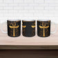 Ankh with Eye of Horus Ceramic Mug Ancient Egypt Culture
