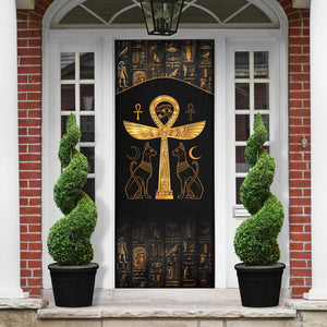 Ankh with Eye of Horus Door Cover Ancient Egypt Culture
