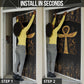 Ankh with Eye of Horus Door Cover Ancient Egypt Culture
