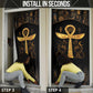 Ankh with Eye of Horus Door Cover Ancient Egypt Culture