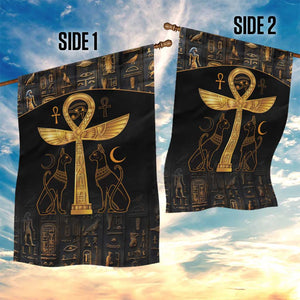 Ankh with Eye of Horus Garden Flag Ancient Egypt Culture