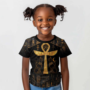 Ankh with Eye of Horus Kid T shirt Ancient Egypt Culture