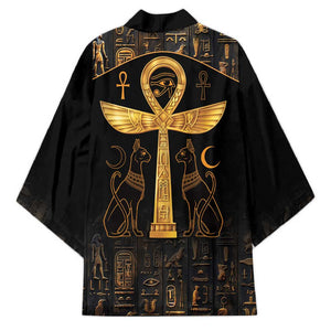 Ankh with Eye of Horus Kimono Ancient Egypt Culture