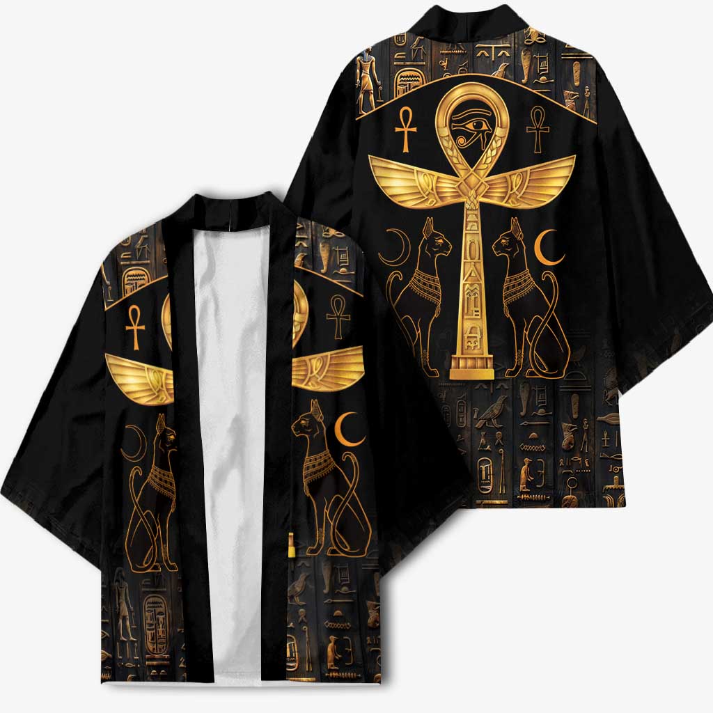 Ankh with Eye of Horus Kimono Ancient Egypt Culture