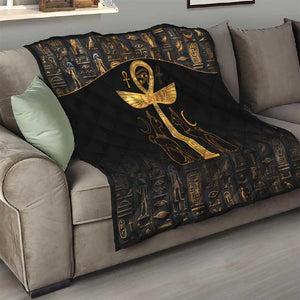 Ankh with Eye of Horus Quilt Ancient Egypt Culture