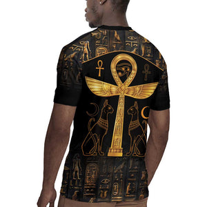 Ankh with Eye of Horus Rugby Jersey Ancient Egypt Culture