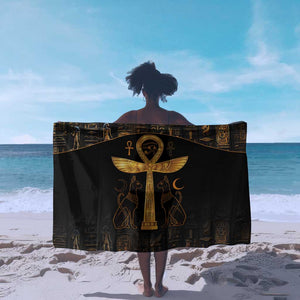 Ankh with Eye of Horus Sarong Ancient Egypt Culture