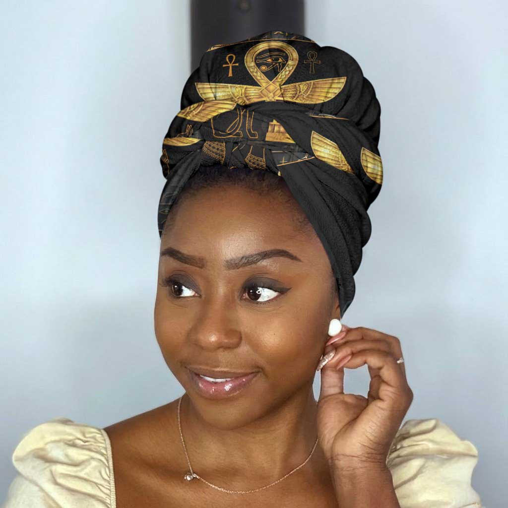 Ankh Eye of Horus Simple Headwrap Ancient Egypt Culture