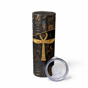 Ankh with Eye of Horus Skinny Tumbler Ancient Egypt Culture