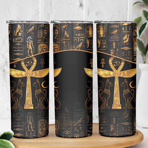 Ankh with Eye of Horus Skinny Tumbler Ancient Egypt Culture