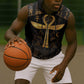 Ankh with Eye of Horus Sleeveless Zip Hoodie Ancient Egypt Culture - African Pride