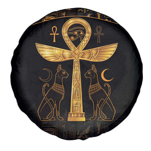 Ankh with Eye of Horus Spare Tire Cover Ancient Egypt Culture