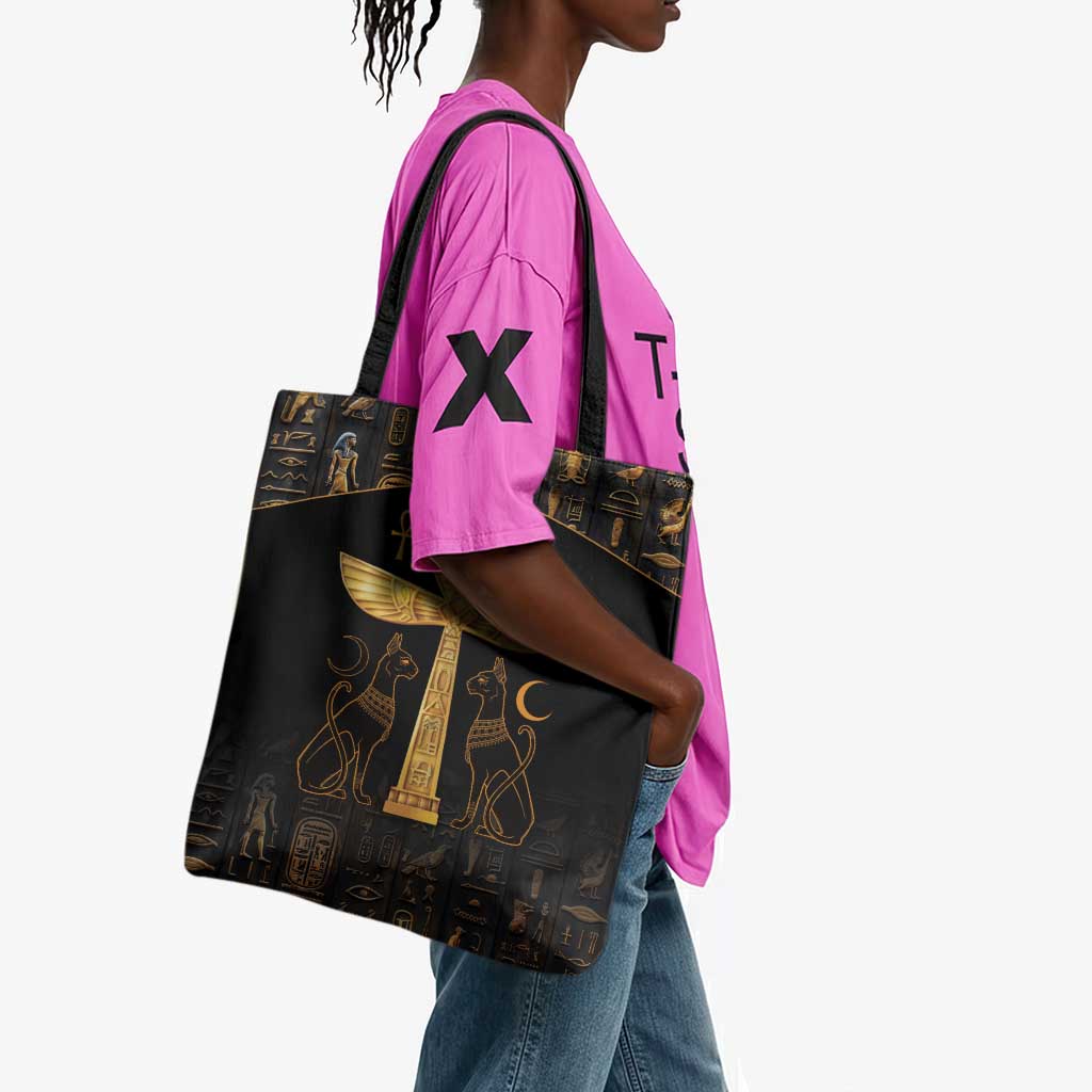 Ankh with Eye of Horus Tote Bag Ancient Egypt Culture
