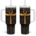 Ankh with Eye of Horus Tumbler With Handle Ancient Egypt Culture
